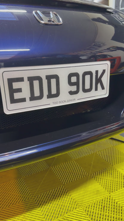 EDD90K Removable Numberplate kit
